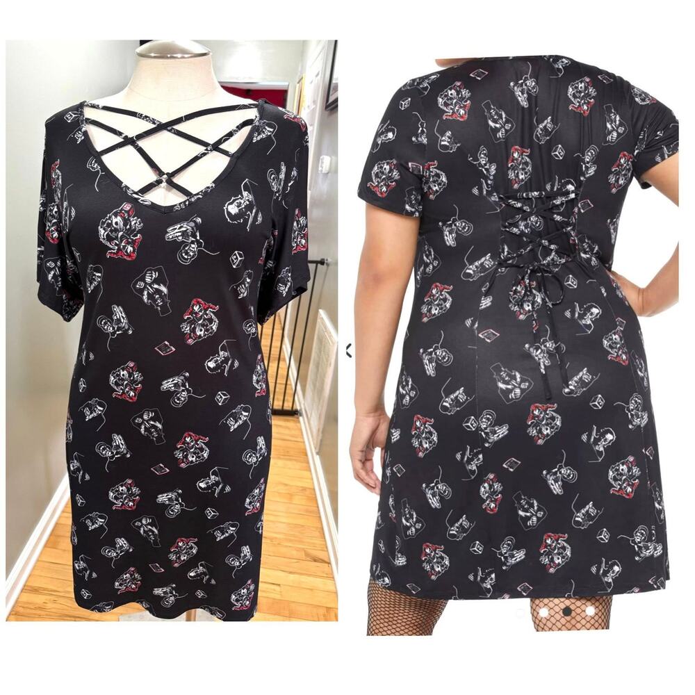 Hot Topic Universal Studios Halloween Horror Nights Dress Plus Size 4‎ (4X 26)